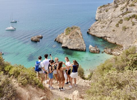 Het wilde Sesimbra strandcover